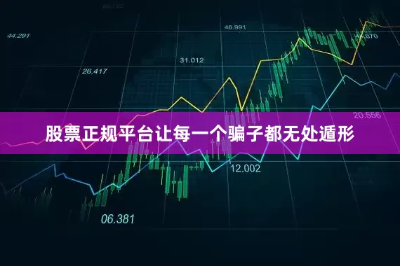 股票正规平台让每一个骗子都无处遁形